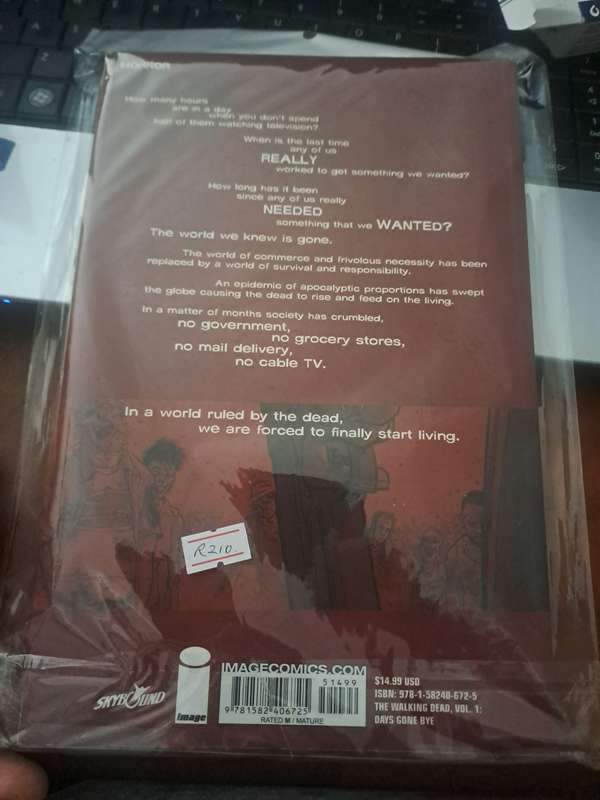 The Walking Dead Vol.1 Days Gone Bye [ISBN 9781582406725] (Image)