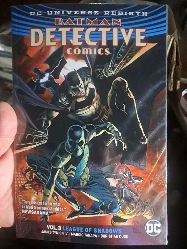 DC Universe Rebirth Batman Detective comics Vol.3  League Of Shadows  [ISBN 9781401276096] (DC)