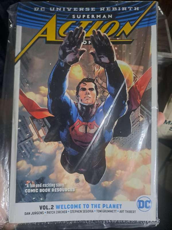 DC Universe Rebirth Superman Action Comics Vol.2 Welcome To The Planet [ISBN 9781401269111] (DC)