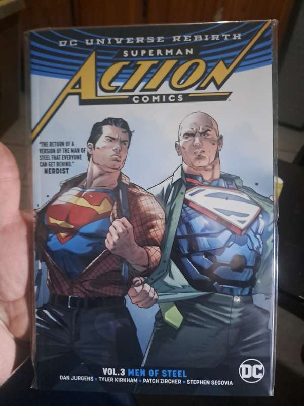 Superman Action comics Vol.3 Men Of Steel ( Rebirth) [ISBN 9781401273576] (DC)