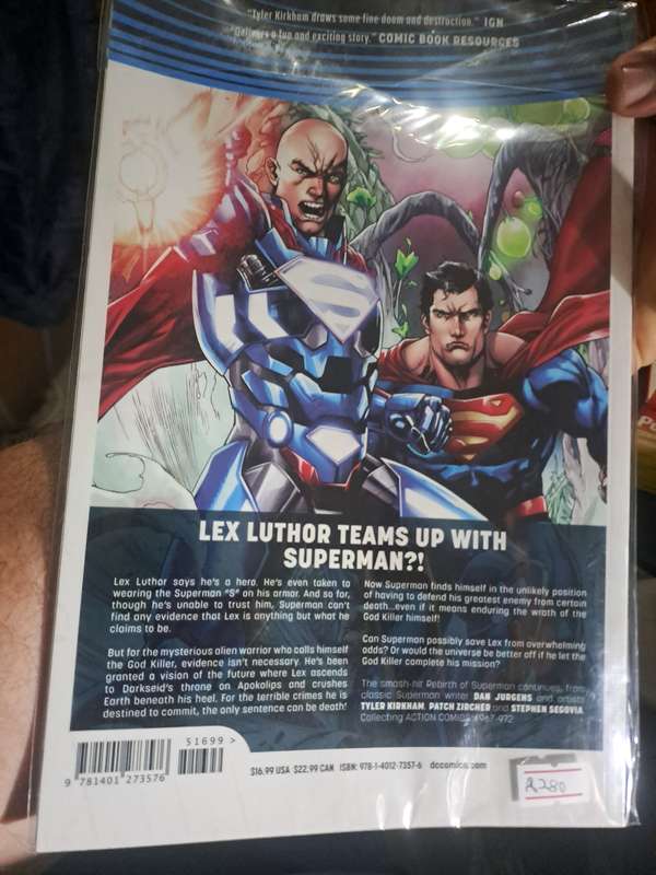 Superman Action comics Vol.3 Men Of Steel ( Rebirth) [ISBN 9781401273576] (DC)