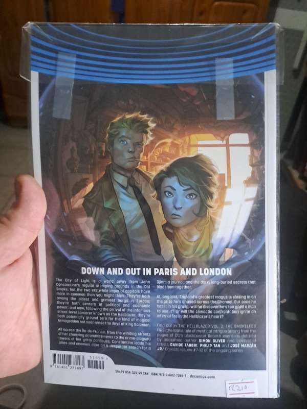 DC Universe Rebirth The Hellblazer Vol.2 The Smokeless  Fire [ISBN 9781401273897] (DC)