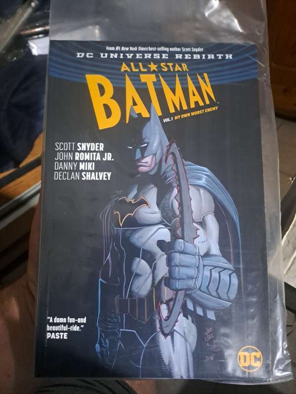 DC Universe Rebirth All Star Batman Vol.1 My Own Worst Enemy [ISBN 9781401274429] (DC)