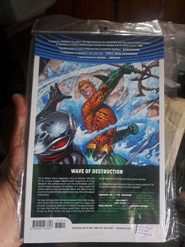 DC Universe Rebirth Aquaman Vol.1 The Drowning [ISBN 9781401267827] (DC)