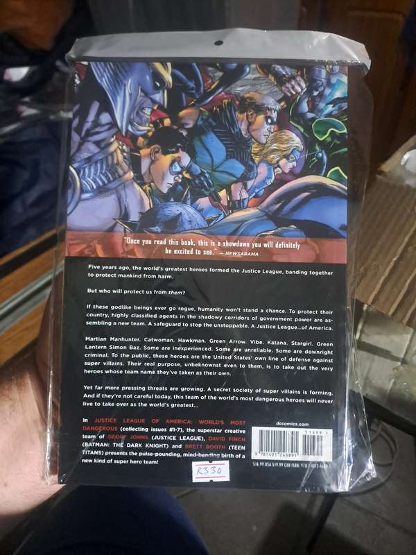 New 52 Justice League Of America Vol.1 Worlds Most Dangerous [ISBN 9781401246891] (DC)