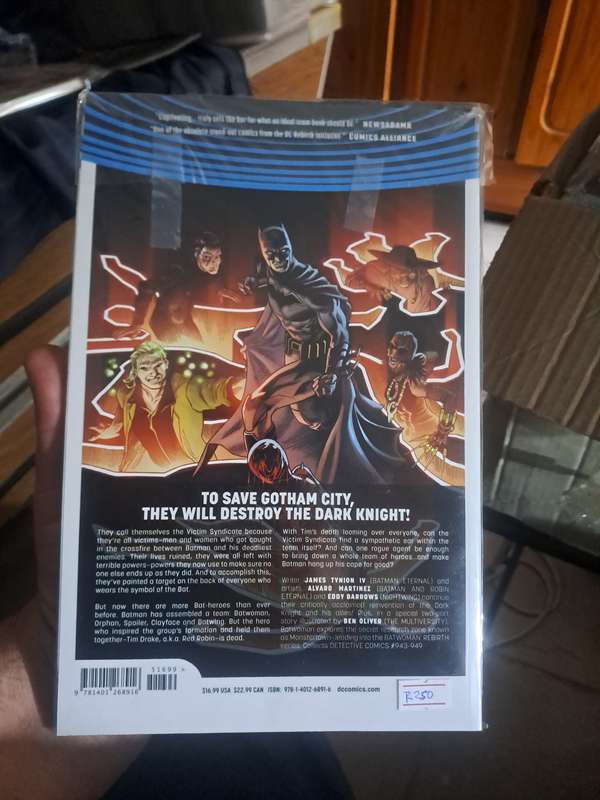 DC Universe Rebirth Batman Detective Comics  Vol.2 The Victim Syndiicate [ISBN 9781401268916] (DC)