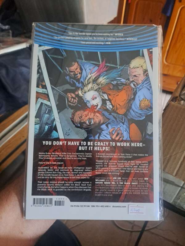 DC Universe Rebirth Suicide Squad  Vol.1 The Black Vault [ISBN 9781401269814] (DC)