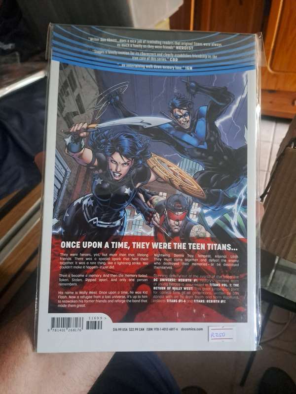 DC Universe Rebirth Titans Vol.1 The Return Of Wally West [ISBN 9781401268176] (DC)