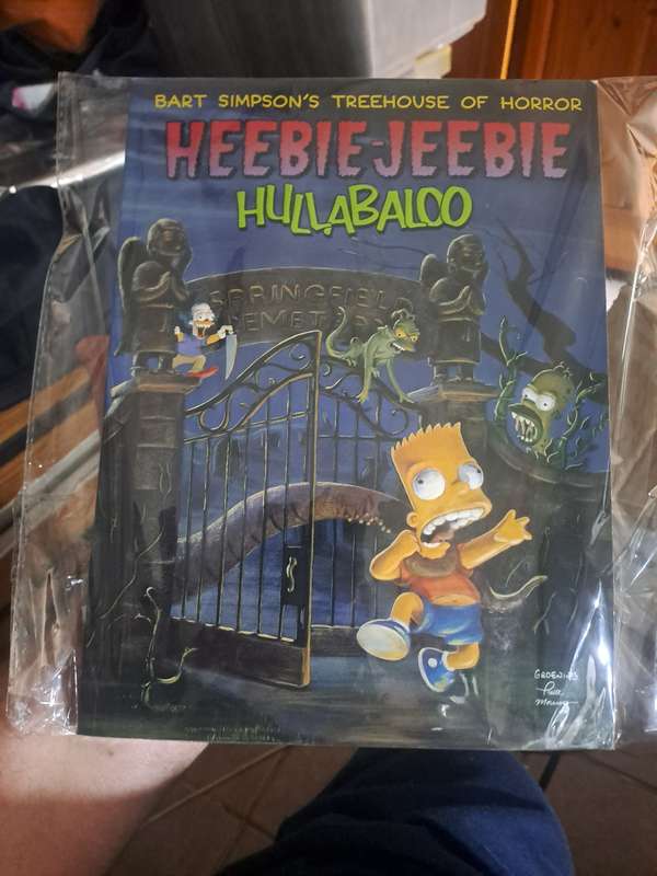 Bart Simpsons TreeHouse Of Horror  Heebie-Jeebie Hullabaloo [ISBN 9780060987626] ( Harper)