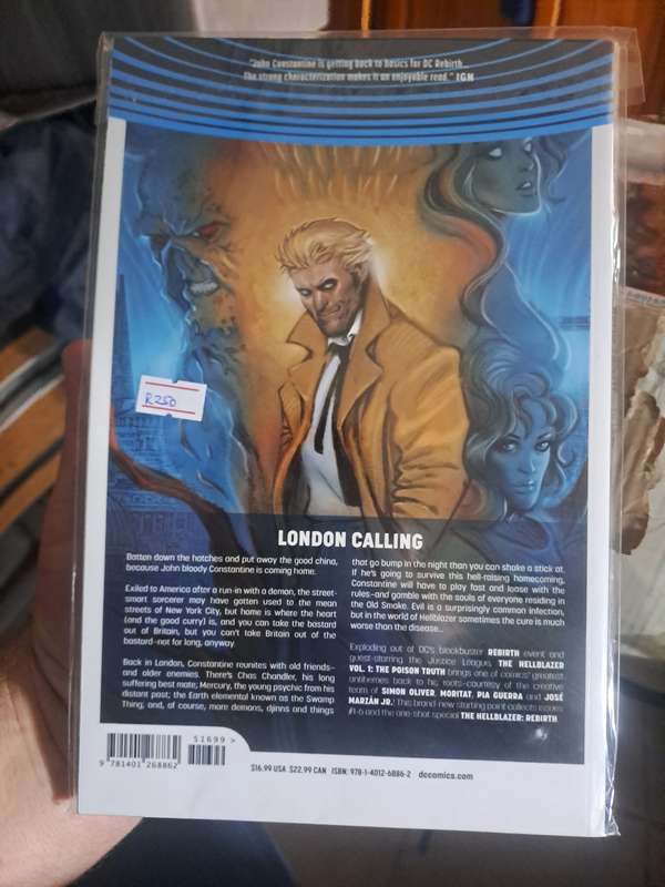 DC Universe Rebirth The  HellBlazer Vol.1 The Poison Truth [ISBN 9781401268862] (DC)