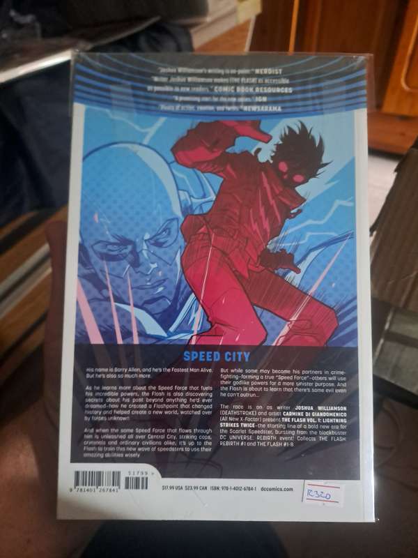 DC Universe Rebirth The Flash  Vol.1 Lightning Strikes Twice [ISBN 9781401267841] (DC)