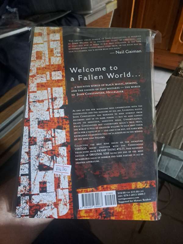 Hellblazer Original Sins [ISBN 9781401230067] (Vertigo)