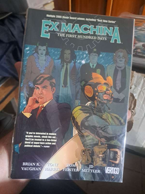 Ex Machina The First  Hundred  Days [ISBN 9781401206123] (Vertigo)