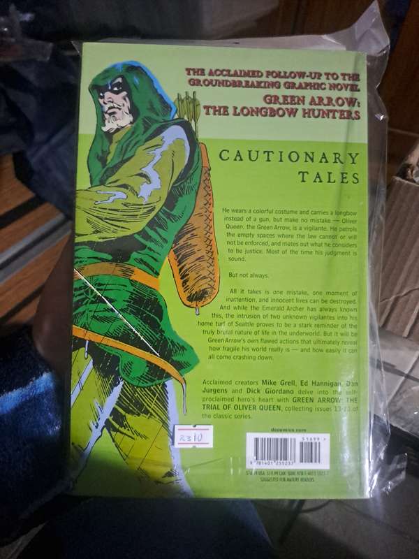 Green Arrow Vol.3 The Trial Of Oliver Queen [ISBN 9791401255237] (DC)