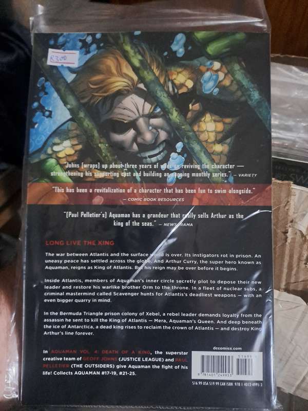 Aquaman, Vol. 4: Death Of A King [ISBN 9781401249953] (DC)