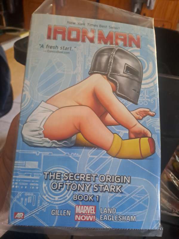 Iron Man "A Fresh Start The Secret Origin Of Tony Stark Book.1 [ISBN 9780785166665] (Marvel)