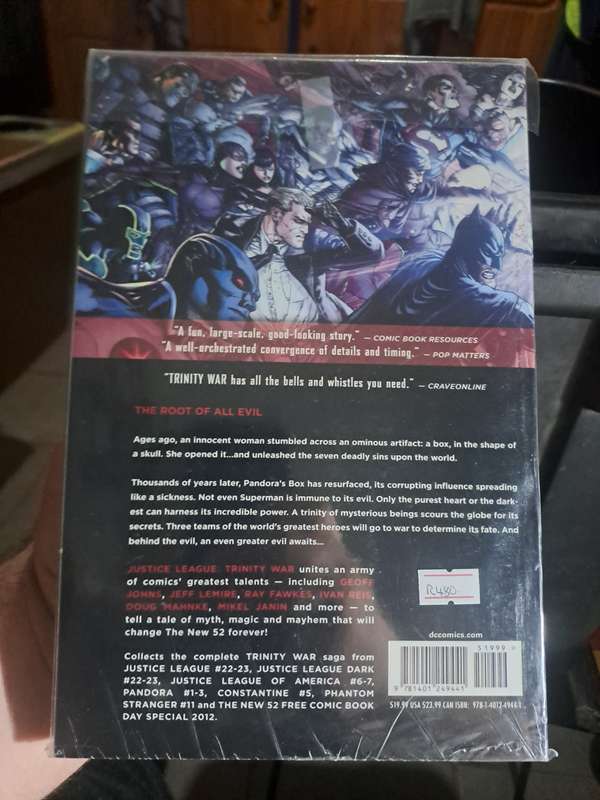 The New 52 Justice League Trinity War [ISBN 9791401249441] (DC)