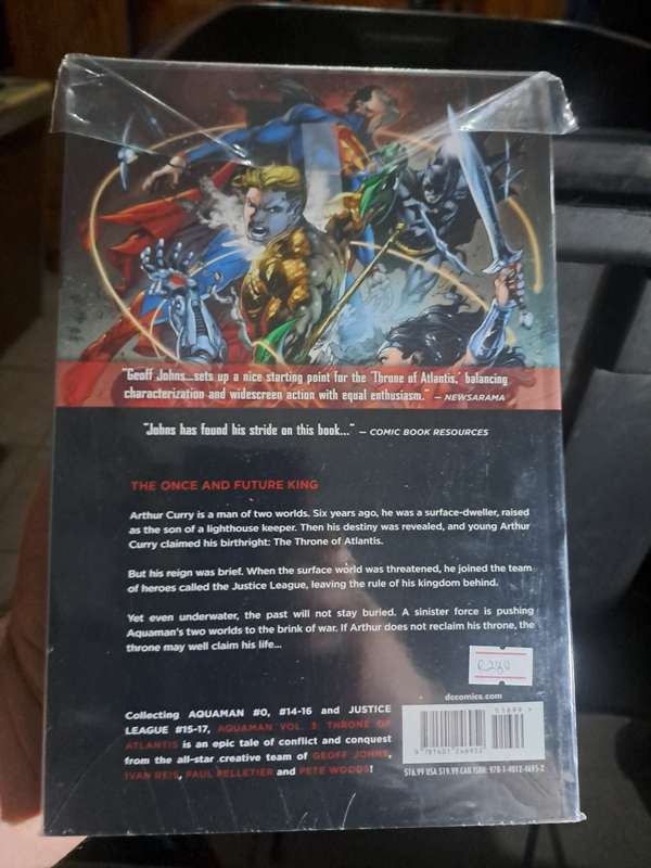 The New 52 Aquaman Vol.3 Throne Of Atlantis [ISBN 9781401246952] (DC)