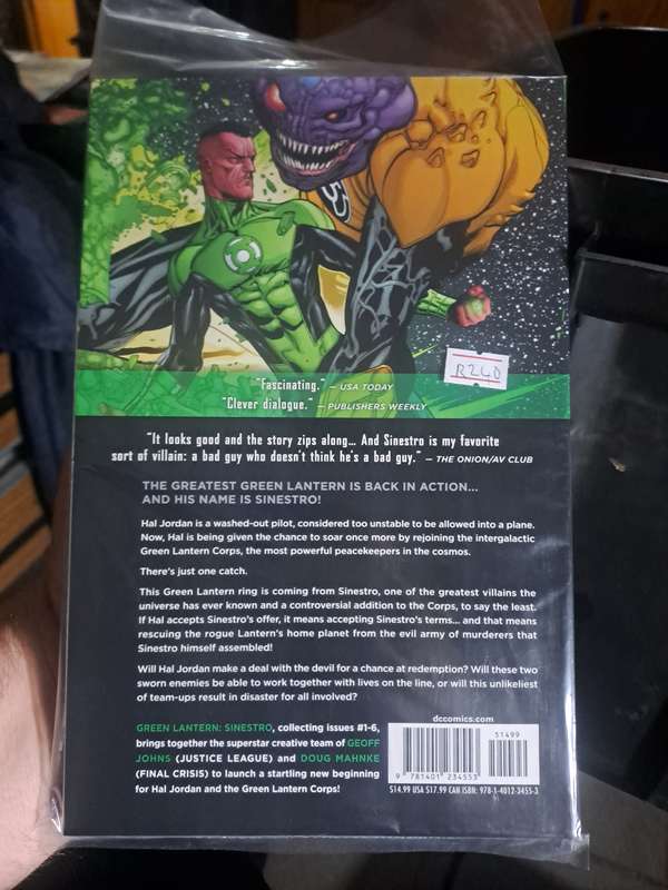 The New 52 Green Lantern Vol.1 Sinestro [ISBN9781401234553] (DC)
