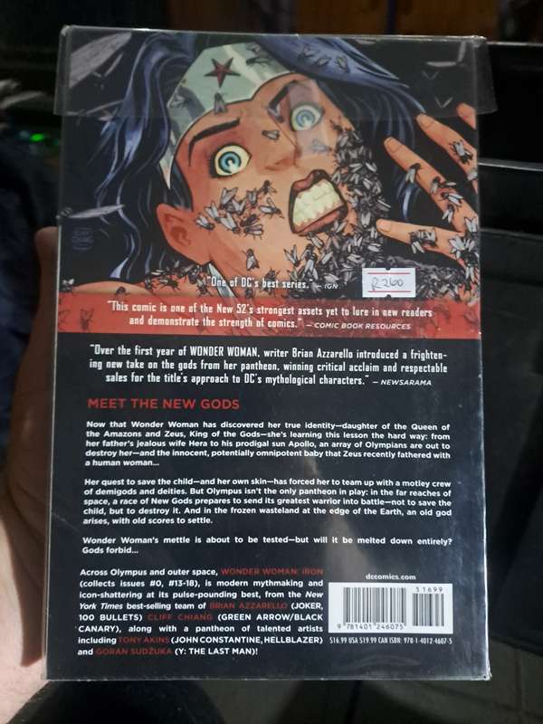 The New 52 Wonder Woman Vol.3 Iron [ISBN 9781401246075] (DC)