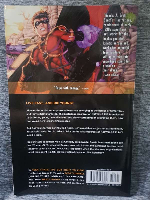 Teen Titans  Vol.1 It's Our Right To Fight [ISBN 9781401236984] (DC Comics)