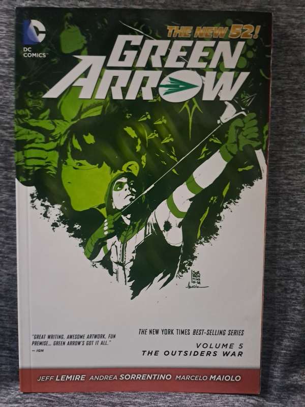 Green Arrow Vol.5 The Outsiders War [ISBN 9781401250447] (DC Comics)