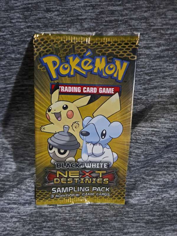 Sealed Pokémon Black &White Next Destinies Sampling Pack