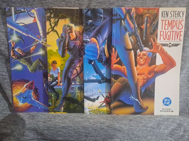 Tenpus Fugitive Set of 4 comics (DC Comics)