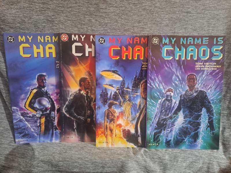 My Name Is Chaos Set Of 4 Comic Books (DC Comics)