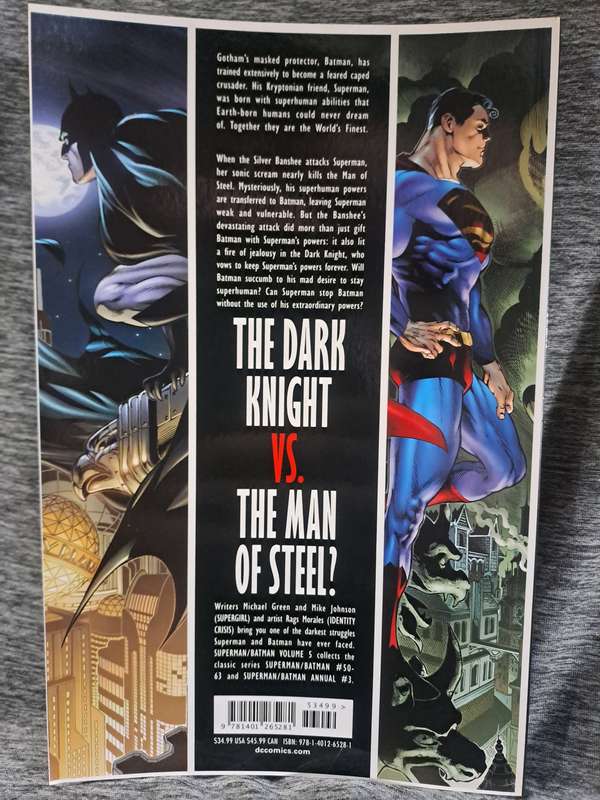 Superman/Batman Volume 5 [ISBN 9781401265281)(DC COMICS)
