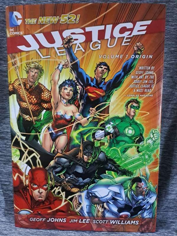 Justice League Vol 1 Origin [ISBN 9781401234614](DC Comics)