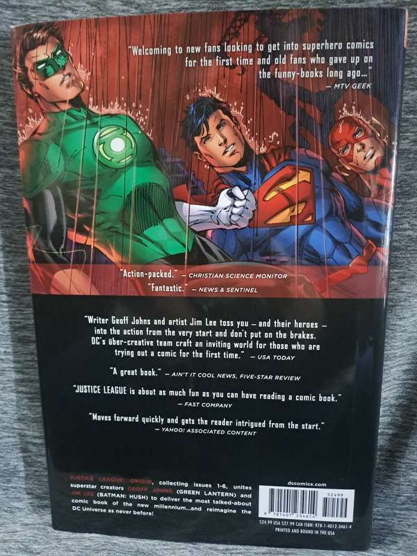 Justice League Vol 1 Origin [ISBN 9781401234614](DC Comics)