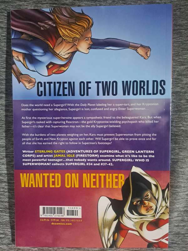Supergirl Who Is Superwoman? [ISBN 9781401270148](DC Comics)
