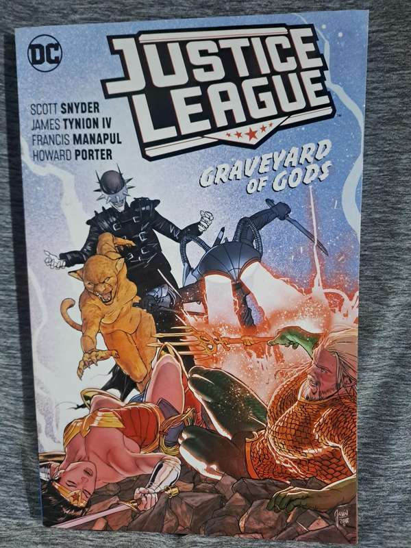 Justice League Graveyard Of Gods [ISBN 9781401288495](DC Comics)