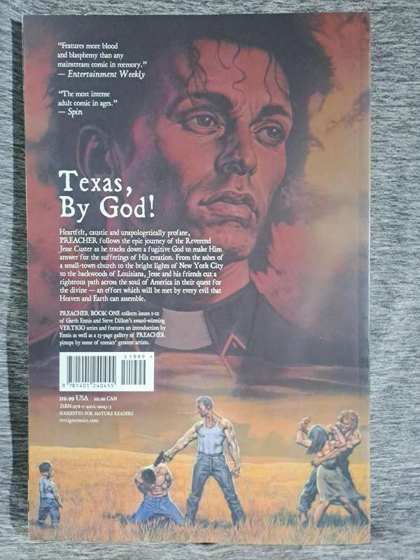 Preacher Book One [ISBN 9781401240455](Vertigo)