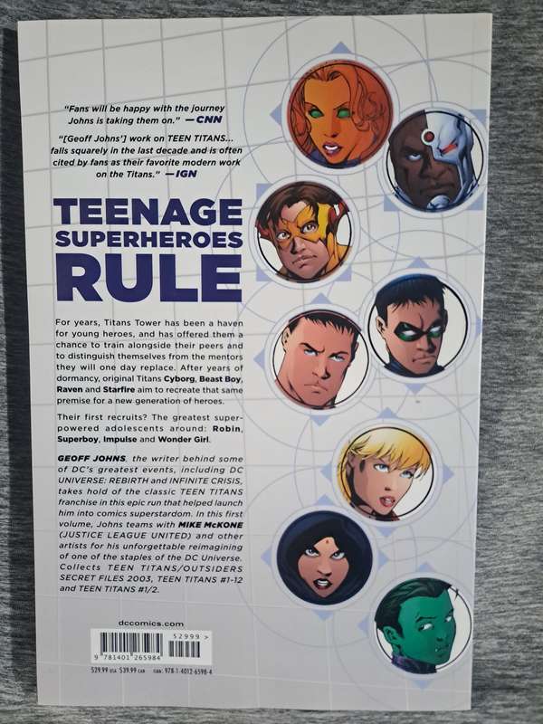 Teen Titans Book One [ISBN 9781401265984](DC Comics)