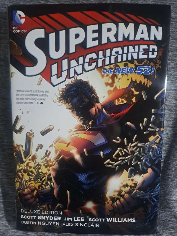 Superman Unchained: Deluxe Edition [ISBN 9781401245221](DC Comics)