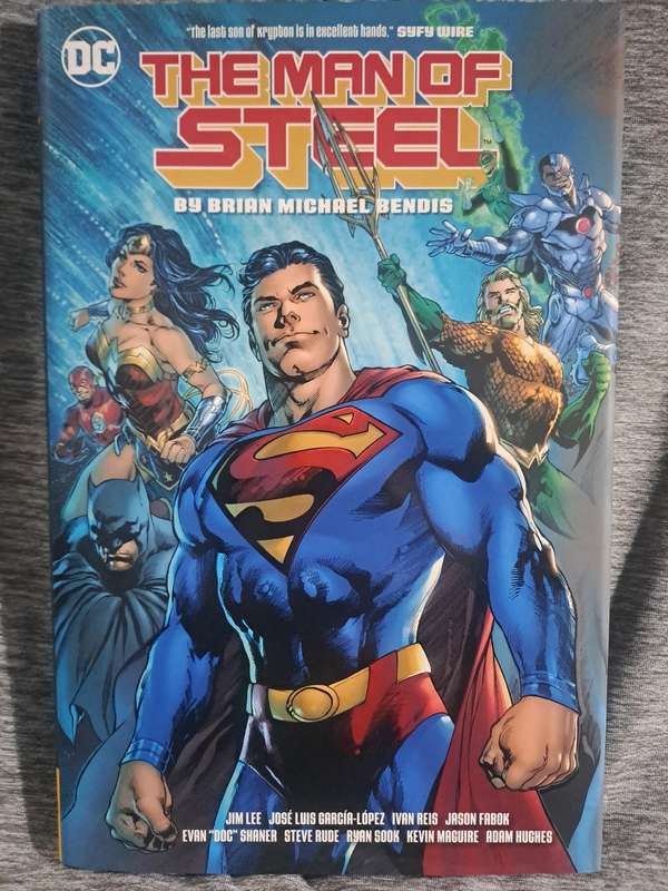 The Man Of Steel [ISBN 9781401283483](DC Comics hard cover)