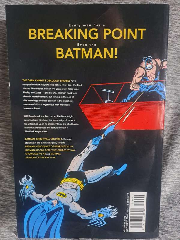 Batman Knightfall Vol.1  [ISBN 9781401233792](DC Comics)