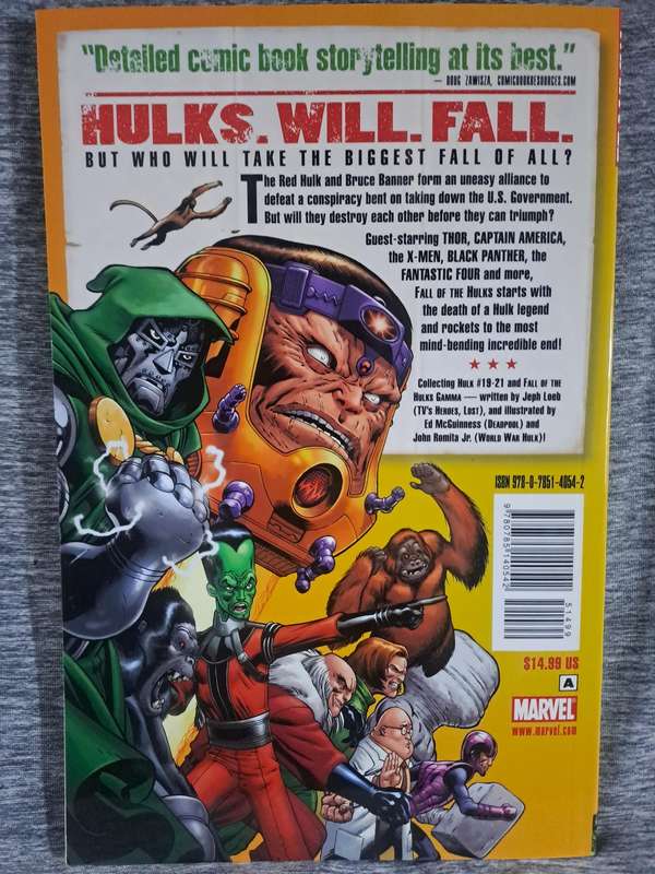 Hulk: Fall Of The Hulks [ISBN 9780785140542]((Marvel Comics)