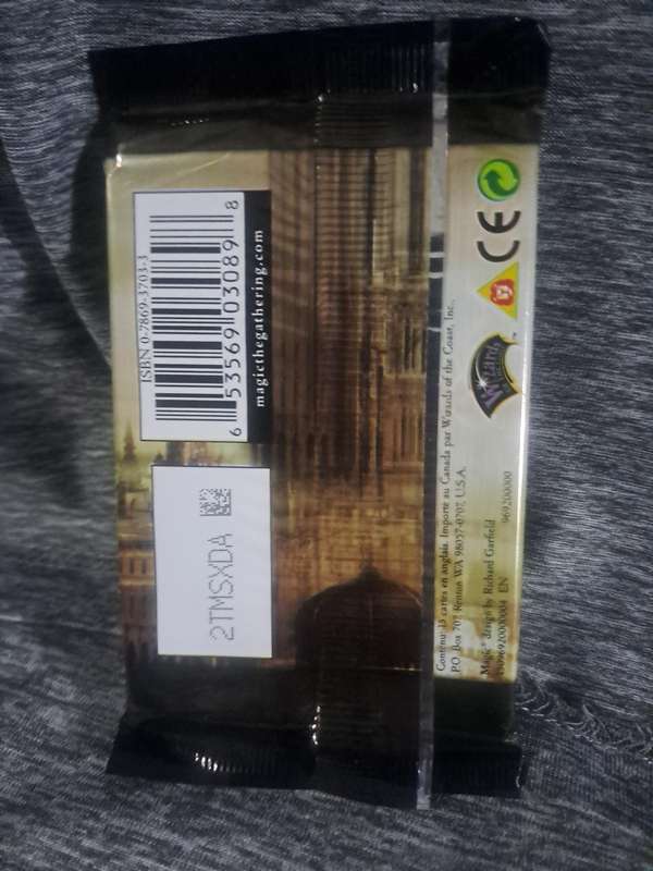 Sealed Magic The Gathering Ravnica City Of Guilds Booster Pack