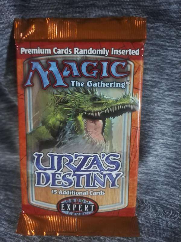 Sealed Magic The Gathering Urza's Destiny Booster Pack