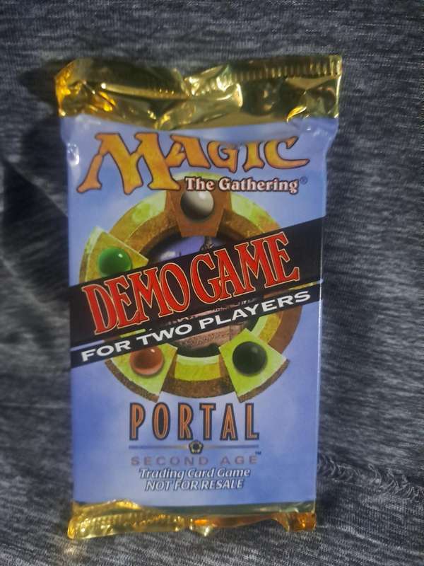 Sealed Magic The Gathering Demo Game For Two Players Portal Second Age