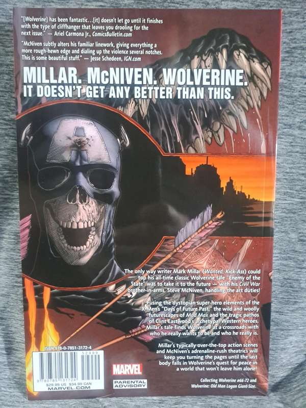 Wolverine: Old Man Logan [ISBN 9780785131724](Marvel Comics)