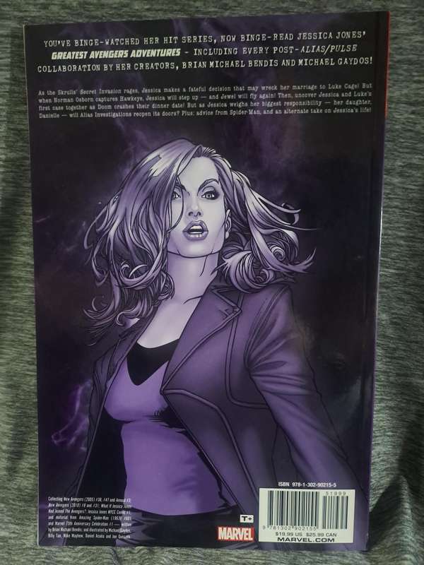 Jessica Jones: Avenger [ISBN 9781302902155](Marvel Comics)