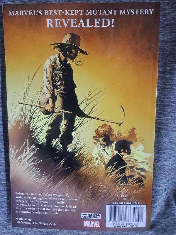 Wolverine Origin [ISBN 9780785137276](Marvel Comics)