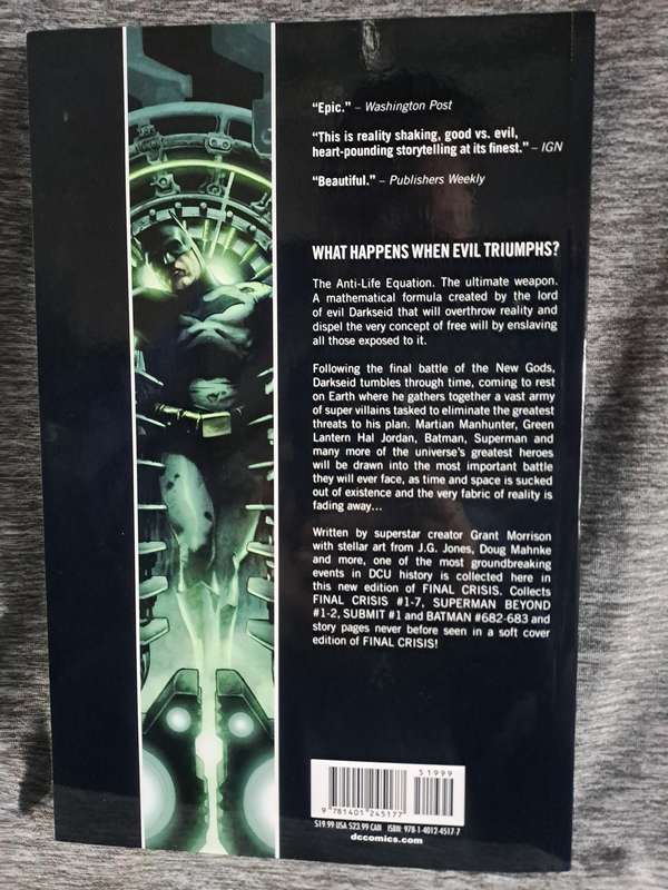 Final Crisis [ISBN 9781401245177](DC Comics)