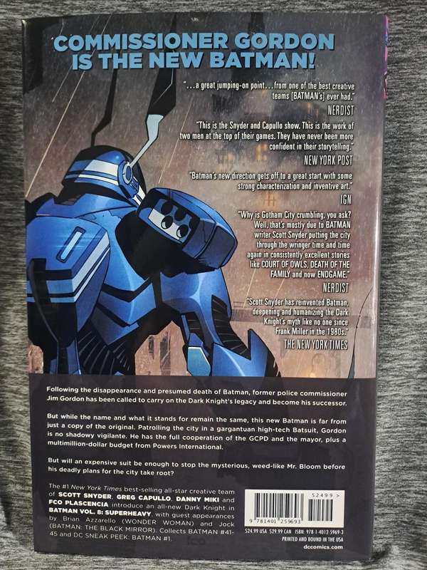 Batman Vol.8 Superheavy [ISBN 9781401259693](DC Comics)