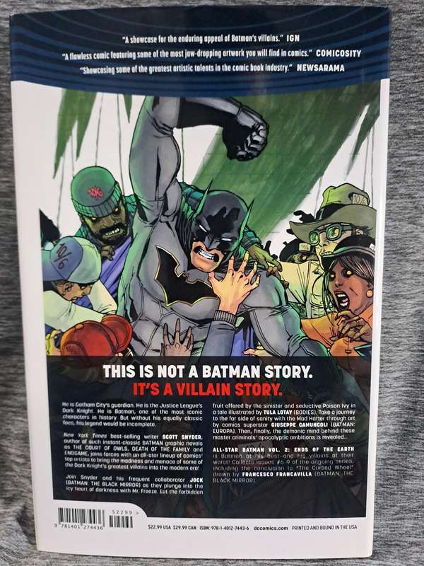All Star Batman Vol.2 Ends Of The Earth [ISBN 9781401274436](DC Comics)