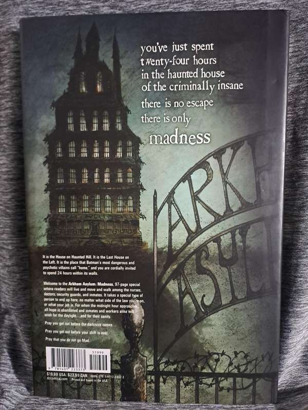 Arkham Asylum Madness [ISBN 9781401223373](DC Comics)
